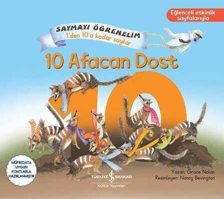 10 Afacan Dost - Saymayı Öğrenelim 1'den 10'a Kadar Sayılar - Grace Nolan - 1