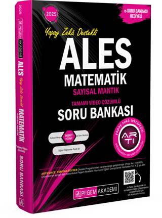 2025 ALES Matematik Sayısal Mantık Tamamı Video Çözümlü Soru Bankası - 1