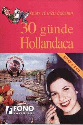 30 Günde Hollandaca (kitap + 3 CD) - Kolektif - 1