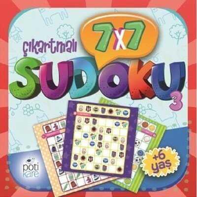 7x7 Çıkartmalı Sudoku (3) - Kolektif - 1