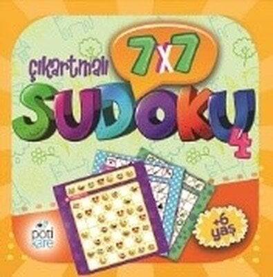 7x7 Çıkartmalı Sudoku - 4 (Çıkartmalı) - Kolektif - 1