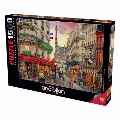 Anatolian Puzzle Cafe Eiffel 1500 Parça 4572 - 1