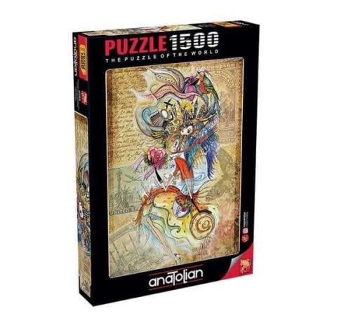 Anatolian - Puzzle Çerkes Kızı 1500 Parça 4560 - 1