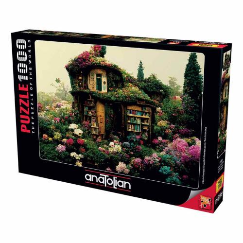 Anatolian Puzzle Çiçekli Kütüphane 1000 Parça 1152 - 1