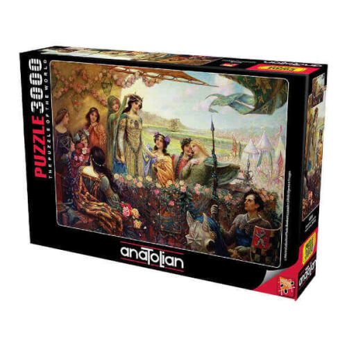 Anatolian Puzzle Lancelot & Guinevere 3000 Parça 4929 - 1