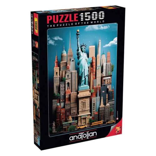 Anatolian Puzzle New York 1500 Parça 4578 - 1