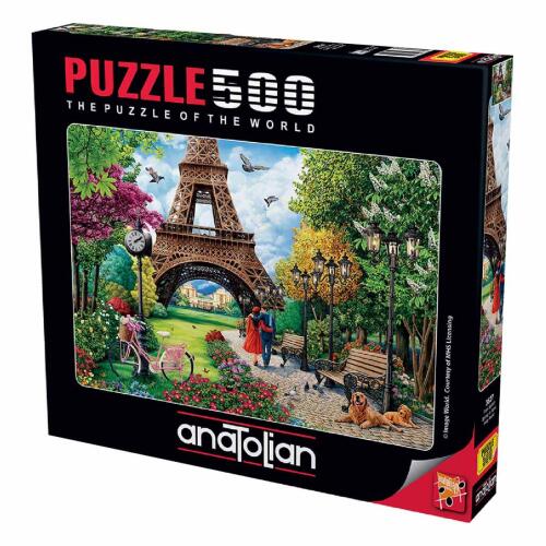 Anatolian Puzzle Paris Baharı 500 Parça 3627 - 1