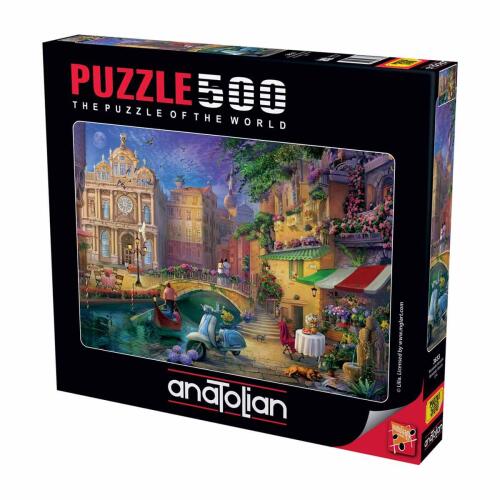 Anatolian Puzzle Romantik Venedik 500 Parça 3633 - 1