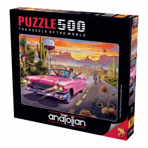 Anatolian Puzzle Route 66 500 Parça 3634 - 1