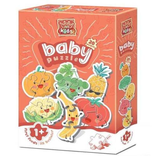 Art Kids Puzzle Baby İlk Besinler (20 model 57 parça) 5822 - 1