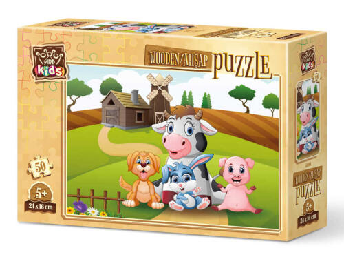 Art Puzzle Çiftlik Pozu 50 Parça 5888 - 1