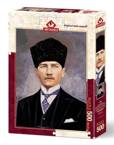 Art Puzzle Cumhurbaşkanı Mareşal Gazi Mustafa Kemal (1923) 500 Parça 4180 - 1