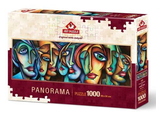 Art Puzzle Hüznü Paylaşanlar 1000 Parça Panorama 4446 - 1