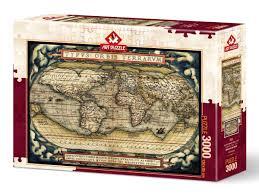 Art Puzzle İlk Modern Atlas,1570 3000 Parça 5521 - 1