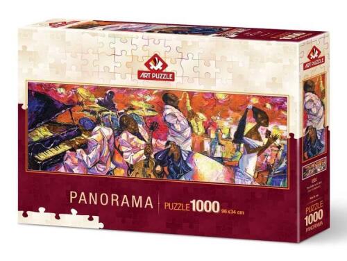 Art Puzzle JazzIn Renkleri 1000 Parça Panorama 5352 - 1