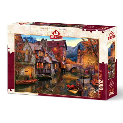 Art Puzzle Kanal Boyu Evleri 2000 Parça 5476 - 1