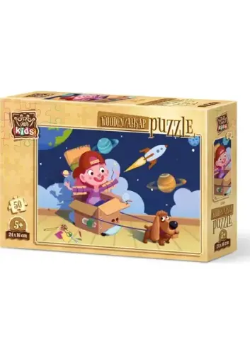 Art Puzzle Minik Astronot 50 Parça 5886 - 1