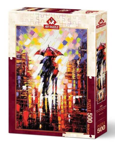 Art Puzzle Şemsiye Altındaki Aşk 500 Parça 5090 - 1