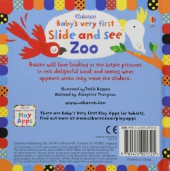 Baby's Very First Slide and See Zoo - Kolektif - Usborne - 2