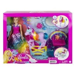 Barbie Dreamtopia Bebek ve Tek Boynuzlu At GTG01 - 1