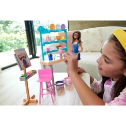 Barbie'nin Sanat Atölyesi Oyun Seti HCM85 - 2