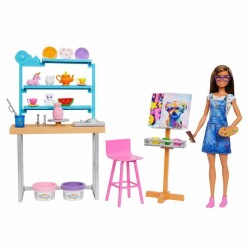 Barbie'nin Sanat Atölyesi Oyun Seti HCM85 - 6