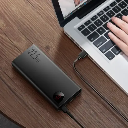 Baseus Adaman Metal Overseas Edition 22.5W 20.000 mAh Dijital Ekranlı Powerbank - 3