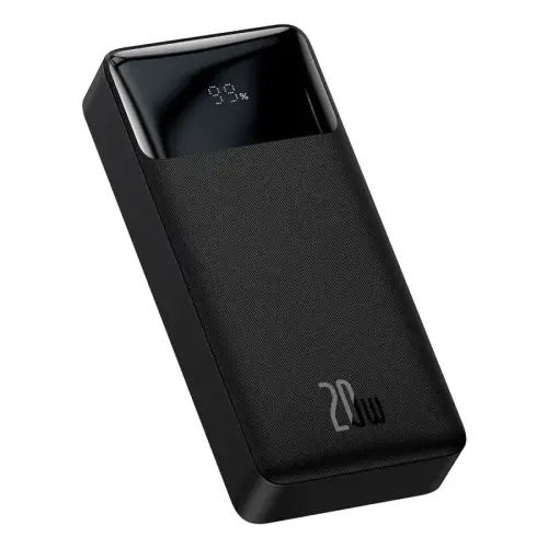 Baseus Bipow Overseas Edition Dijital Ekranlı 20W 20.000 mAh Powerbank Siyah - 3