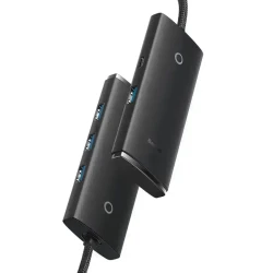 Baseus Lite 4in1 Multifonksiyonel USB-A Hub Dock Station - 1