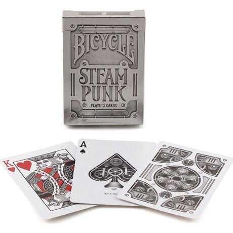 Bicycle Oyun Kağıdı Silver Steampunk 1025591 - 1