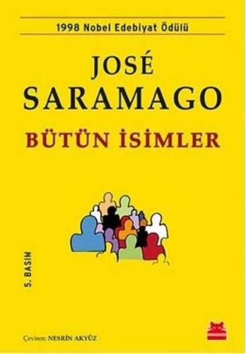 Bütün İsimler - Jose Saramago - Kırmızı Kedi Yayınevi - 1