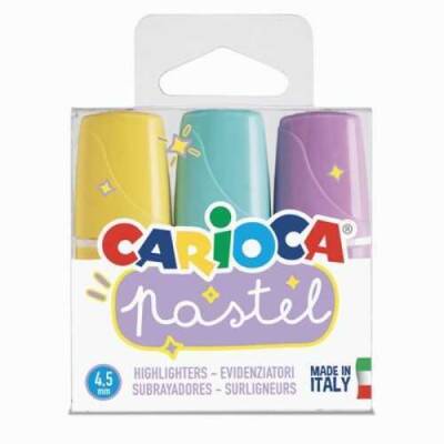 Carioca Pastel Mini İşaretleme 3'Lü 43168 - 1