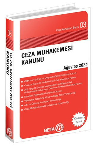 Ceza Muhakemesi Kanunu - Ağustos 2024/Kolektif - 1