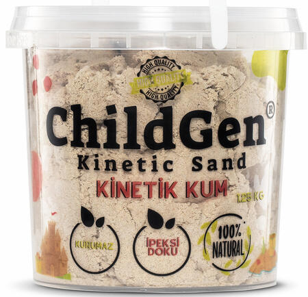 ChildGen Kinetik Kum 500 Gr - Natural - 1