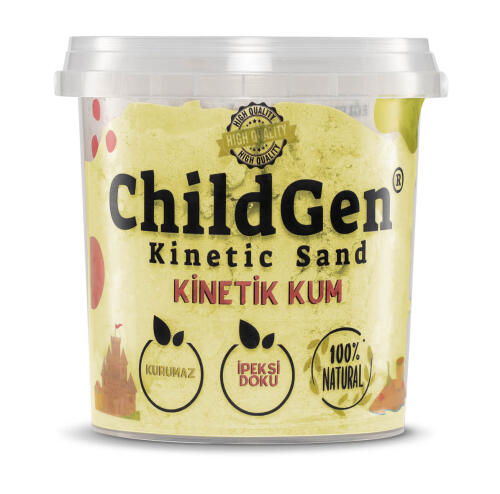 ChildGen Kinetik Kum 500 Gr - Sarı - 1