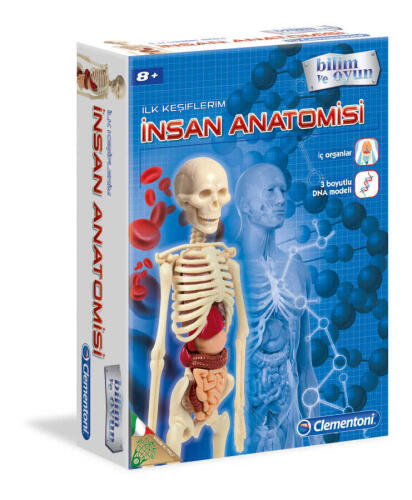 Clementoni Ilk Kesiflerim Insan Anatomisi CLE-64297 - 1