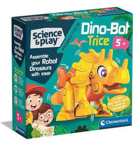 Clementoni Robotik Laboratuvarı Dino Bot Triceratops 75074 - 1