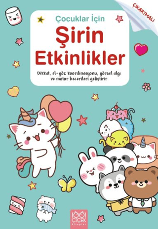 Çocuklar için Şirin Etkinlikler - Çıkartmalı/Valentina Figus - 1