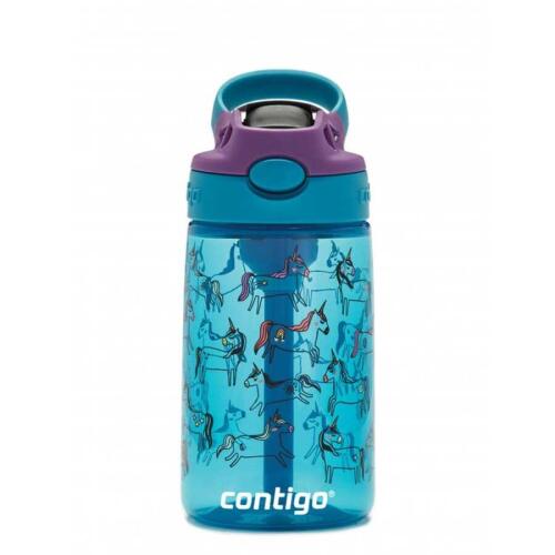 Contigo Gizmo Flip Pro Unicorn Tritan Çocuk Suluğu 420ML Mavi - 1