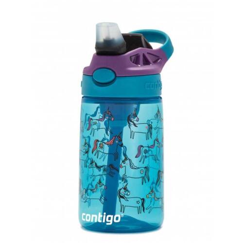 Contigo Gizmo Flip Pro Unicorn Tritan Çocuk Suluğu 420ML Mavi - 3