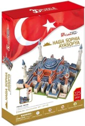 Cubic Fun 3D 225 Parça Puzzle Ayasofya - 1