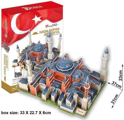 Cubic Fun 3D 225 Parça Puzzle Ayasofya - 3