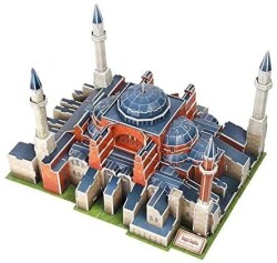 Cubic Fun 3D 225 Parça Puzzle Ayasofya - 4