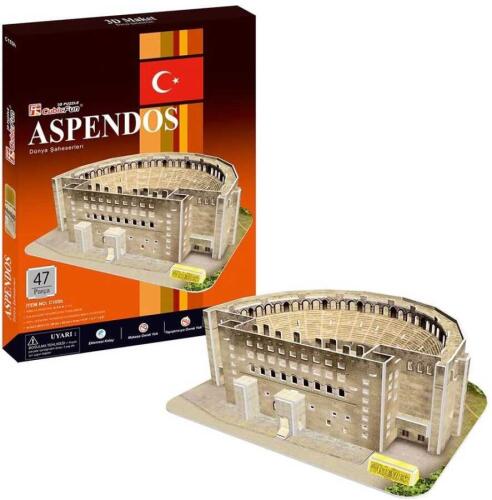 Cubic Fun 3D 47 Parça Puzzle Aspendos - 1