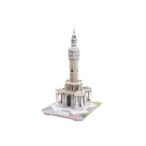 Cubic Fun 3D 61 Parça Puzzle İzmir Saat Kulesi - 1