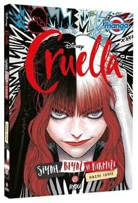 Disney Manga Cruella – Siyah Beyaz ve Kırmızı Hachi Ishie - 1