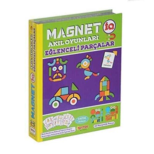 DiyToy Manyetik Magnet Akıl Oyunları Eğlenceli Parçalar - 1