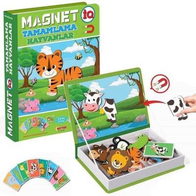 DiyToy Manyetik Magnet Hayvanlar Tamamlama - 1