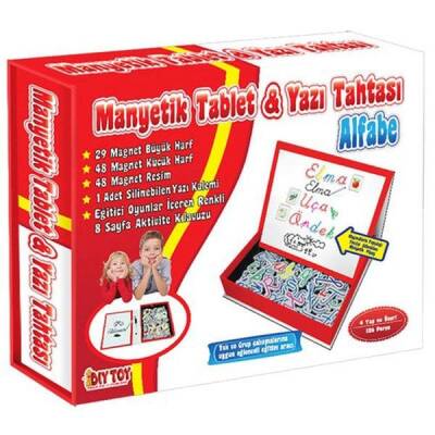 DiyToy Manyetik Tablet Alfabe Seti - 1