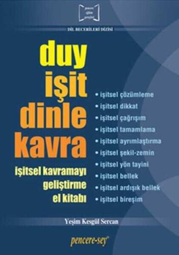 Duy İşit Dinle Kavra: İşitsel Kavramayı Geliştirme El Kitabı - Yeşim Kesgül Sercan - 1